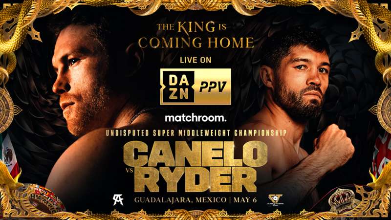 Canelo Alvarez Vrs John Ryder Clash in a 12 Rounds, Undisputed Championship Bout