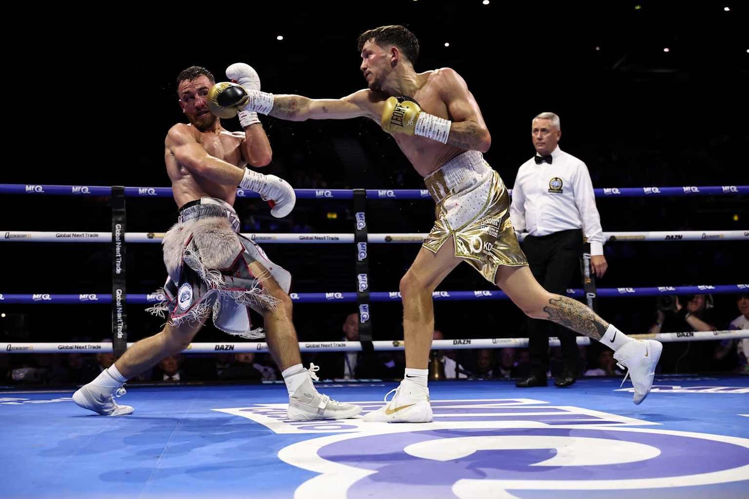 Liam Davies Stops Nathaniel Collins in Birmingham to Move to 19-1