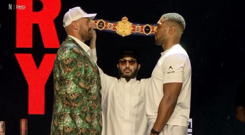 Fury and Joshua Finally Face Off as Long-Awaited Heavyweight Clash Nears