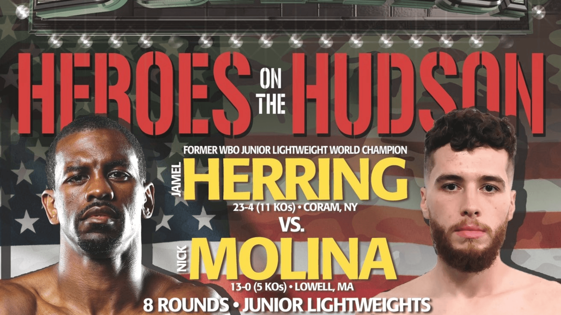 Nick Molina to fight Former World Champion Jamel Herring