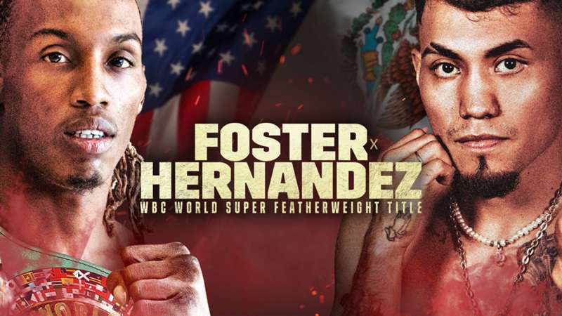 Oâ€™Shaquie Foster to Defend his Title for the First Time Against Eduardo â€œRockyâ€ Hernandez in a 12 rounds WBC junior lightweight title Fight