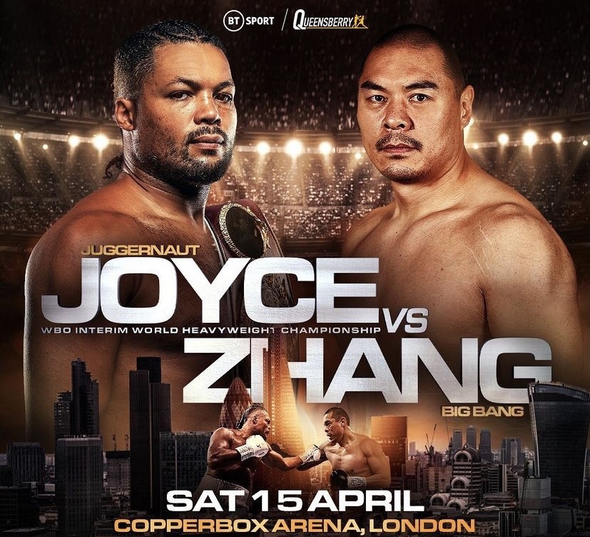 Joe Joyce vs Zhilei Zhang, 12 Rounds Heavyweight Fight