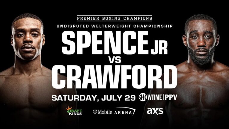 Terence Crawford vs Errol Spence Jr undisputed 12 Rounds Welterweight Clash Set for July 29th at the T-Mobile Arena in Las Vegas