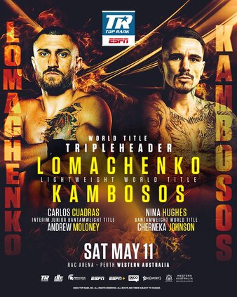 Fire & Fury Unleashed: Lomachenko vs. Kambosos - Battle for the Vacant IBF Lightweight World Title