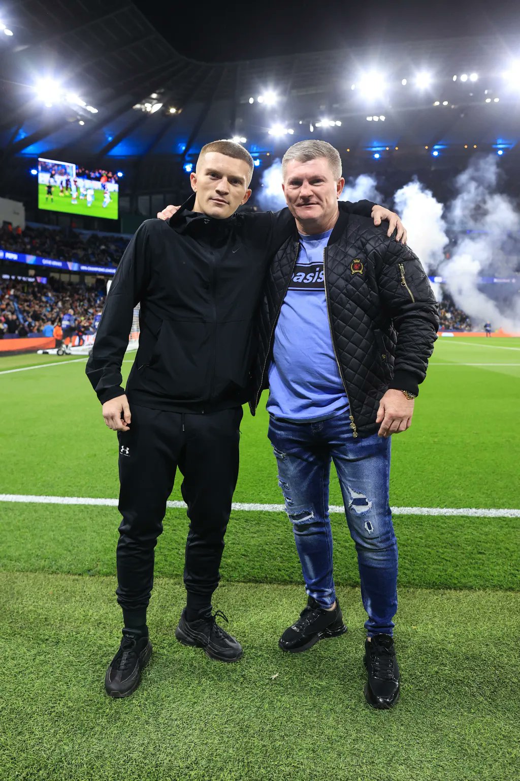 British Boxing Legend Ricky Hatton’s Former Car Destroyed in Suspected Arson Attack.