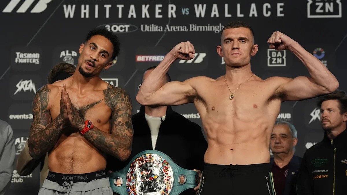 Ben Whittaker vs Conor Wallace: Weigh-In Results and Full Fight Running Order