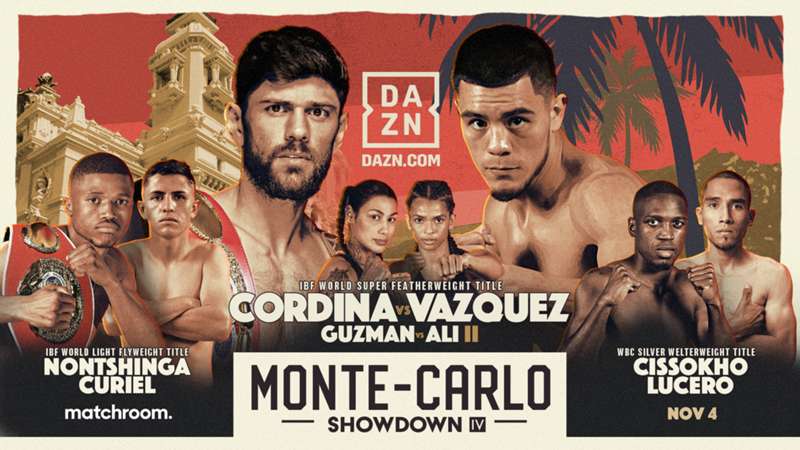 Joe Cordina vs Edward Vazquez set Fight Clash for November 4th in Monte Carlo