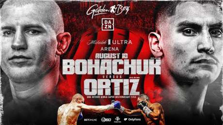 VERGIL ORTIZ JR. VOWS TO DOMINATE ONCE AGAIN AS HE FISTS IT OUT WITH SERHII BOHACHUK IN LAS VEGAS