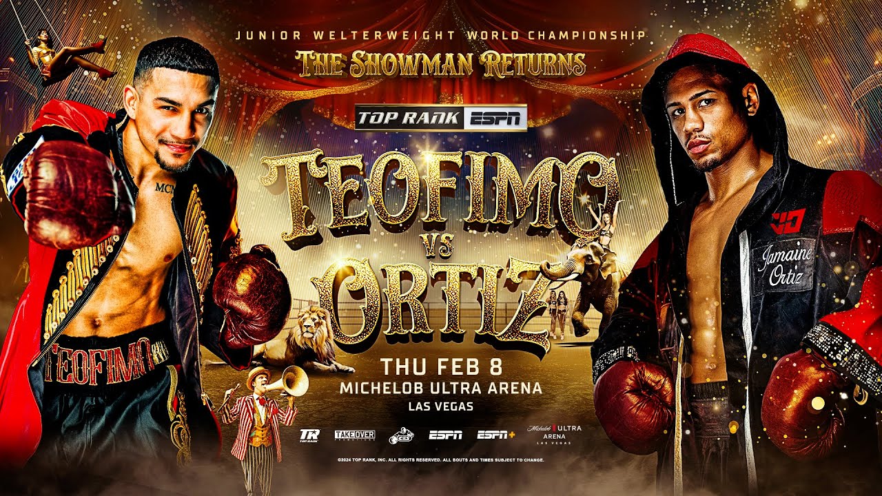 Teofimo Lopez Gets Ready To Defend Titles Against Jamaine Ortiz In High-Stakes Showdown