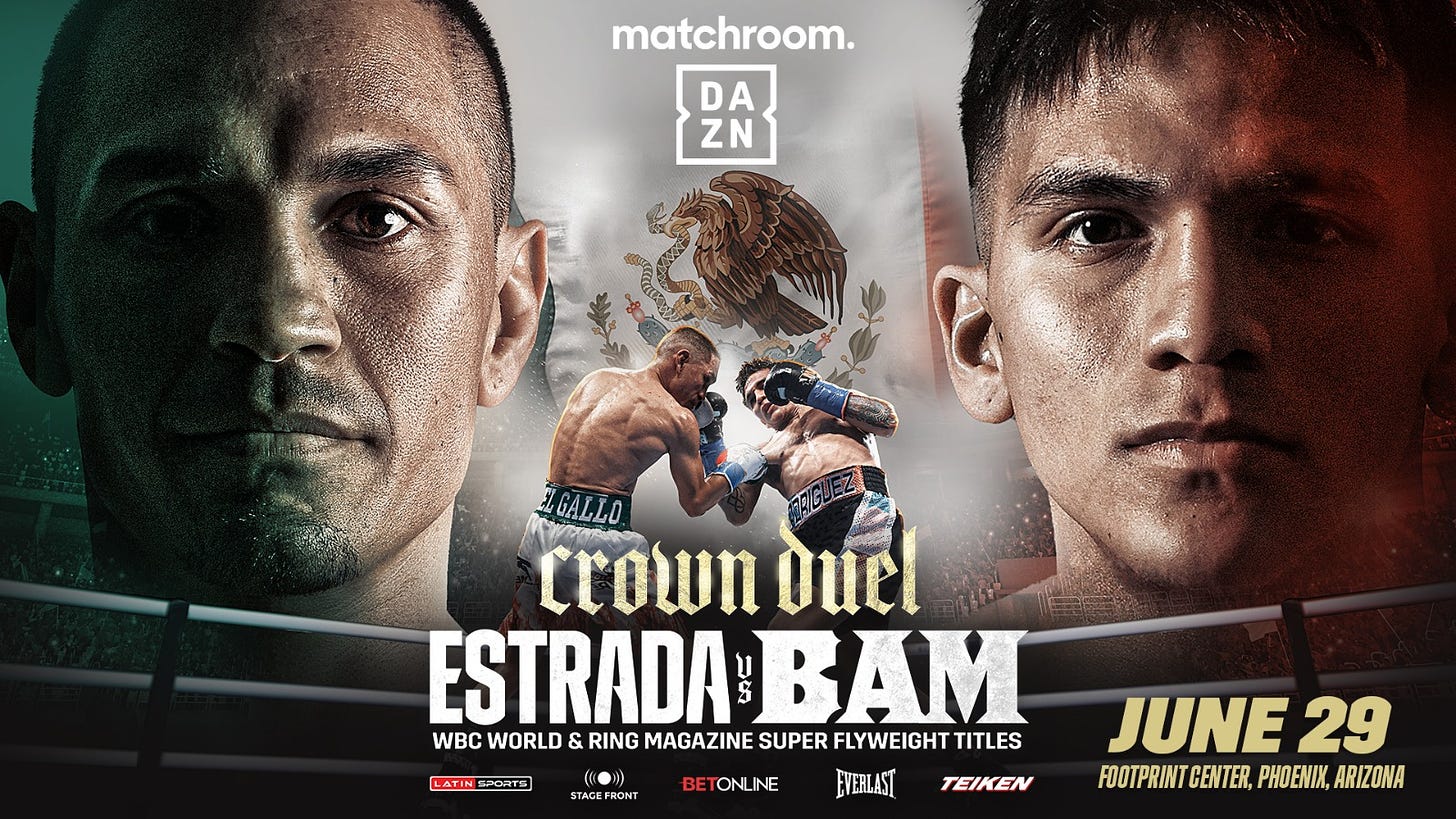 Juan Francisco Estrada AND Jesse â€œBamâ€ Rodriguez ARE SET TO CLASH IN A SHOWDOWN 29 JUNE IN ARIZONA