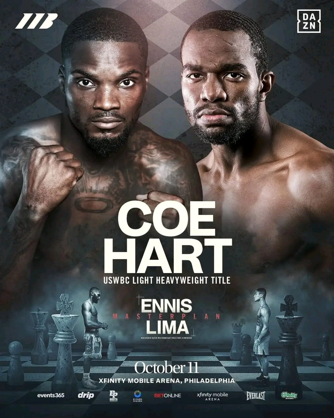 Khalil Coe Withdraws From Jesse Hart Bout Due To Injury