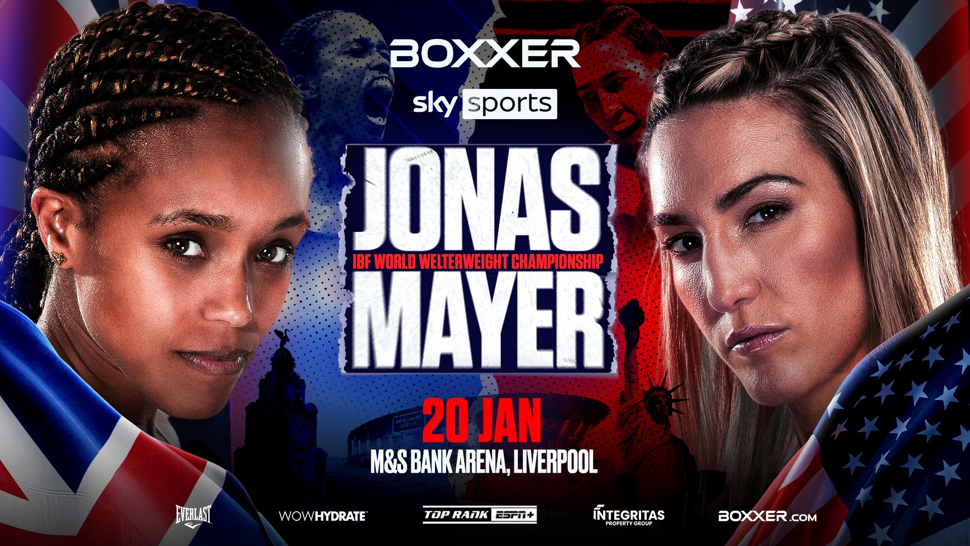 Natasha Jonas is Set to Defend Her IBF Welterweight Title Against Mikaela Mayer in a 12 Rounds Fight on January 20th