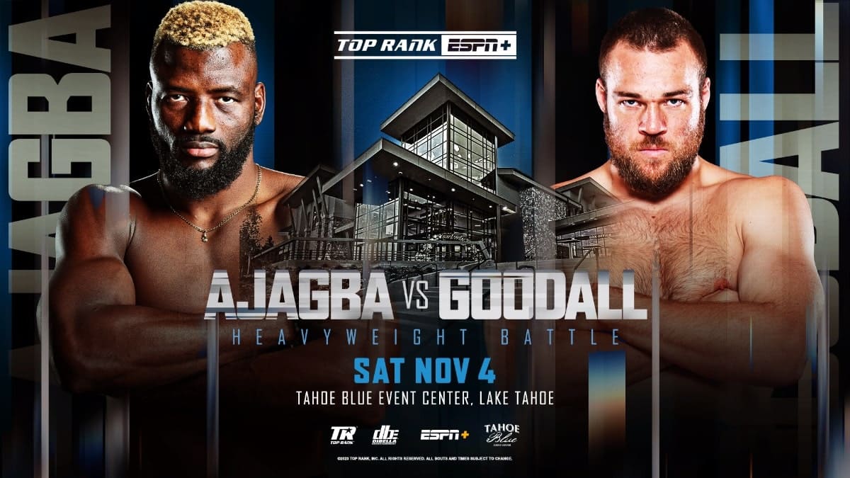 Efe Ajagba and Joe Goodall Ready to Fist it Out on November 4