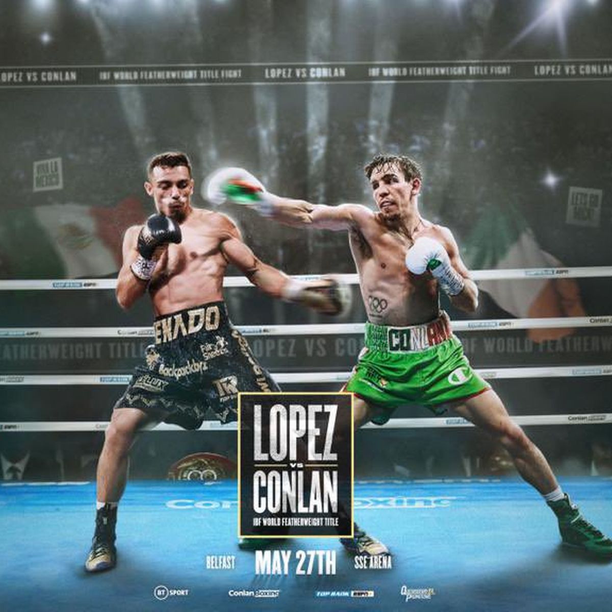 Luis Alberto Lopez vs. Michael Conlan 12 Rounds IBF Featherweight Title Fight